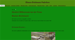 Desktop Screenshot of blumenbrinkmann.de